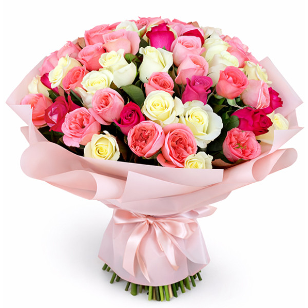 Bouquet of roses mix