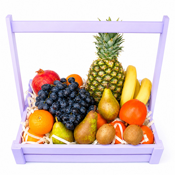 Gift set with fruits